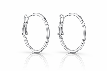 The Silver Lever Hoop