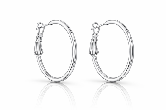 The Silver Lever Hoop