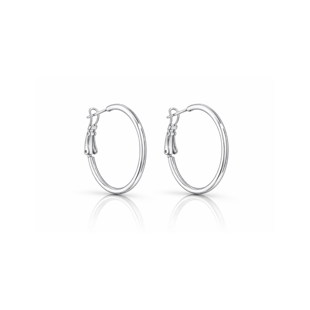 The Silver Lever Hoop