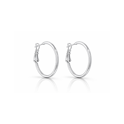The Silver Lever Hoop